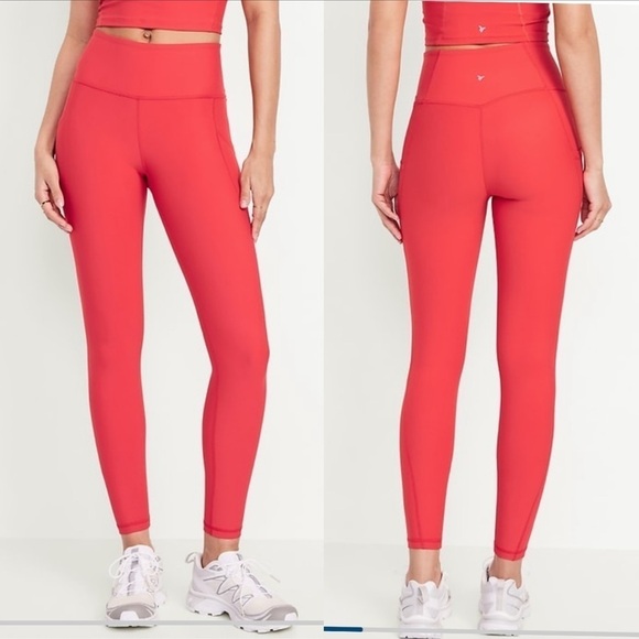 Old Navy active powersoft high rise legging dusty rose size large tall - Picture 1 of 9